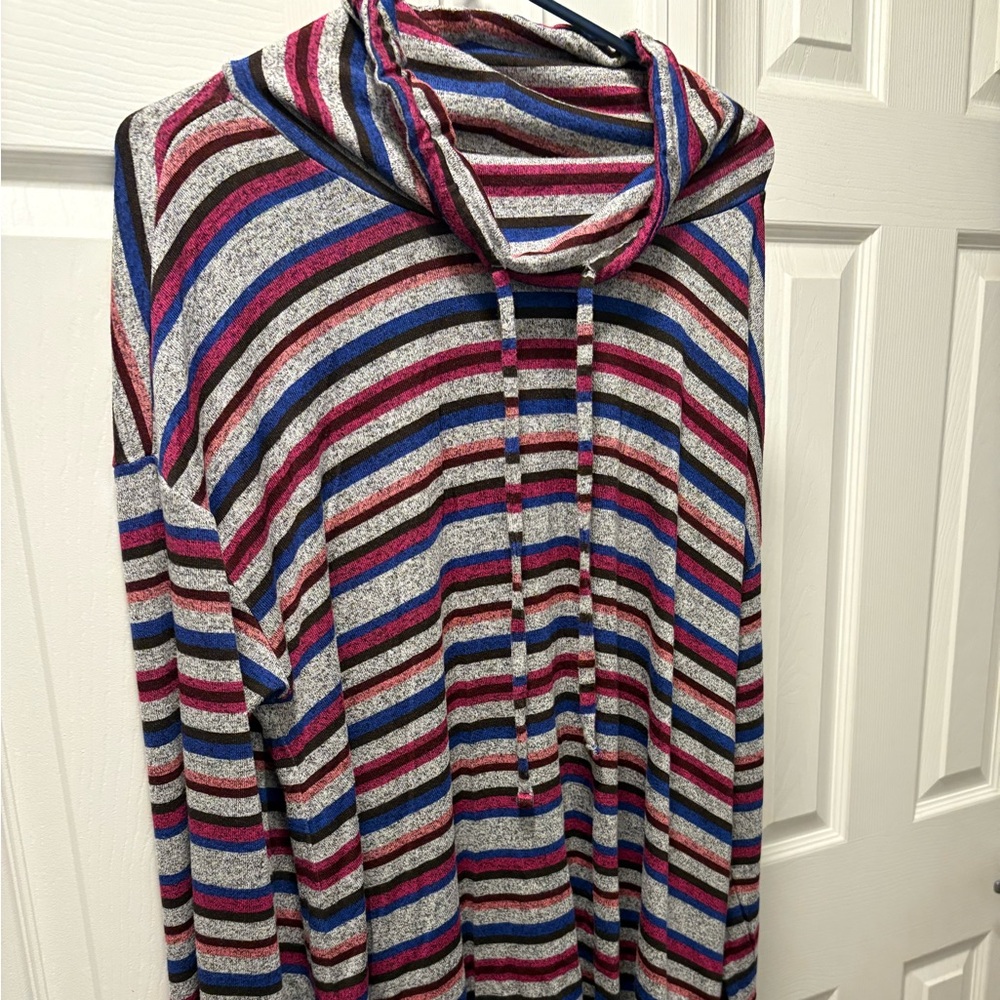 Lane Bryant stripped sweater